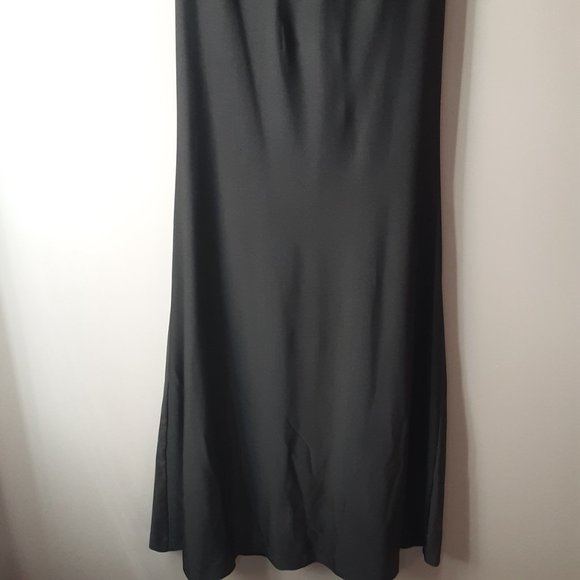 "Light in the Box" Black Open Back Sparkle Maxi Dress | Size 8-10 - Picture 3 of 13
